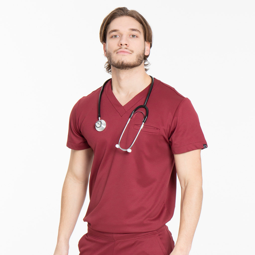 Men's ARGON Single Pocket Scrub Top