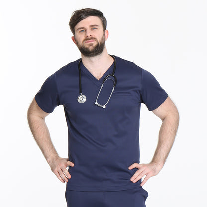 Men's ARGON Single Pocket Scrub Top